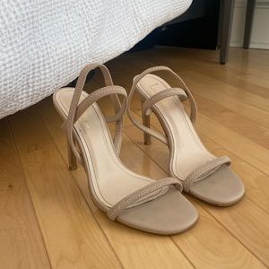 Lulu’s Nude Strappy Heels